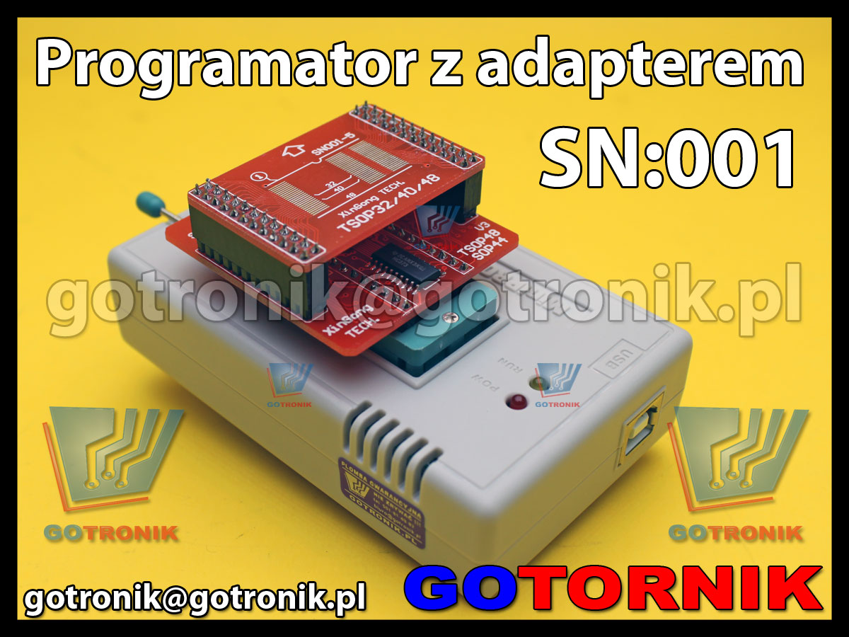 TL866A programator pamięci uniwersalny EPROM, FLASH, Serial eeprom, pamięci szeregowych, SPI, MicroWire, I2C, UV