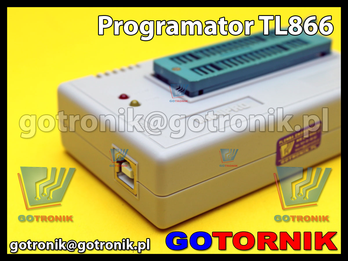 TL866A programator pamięci uniwersalny EPROM, FLASH, Serial eeprom, pamięci szeregowych, SPI, MicroWire, I2C, UV