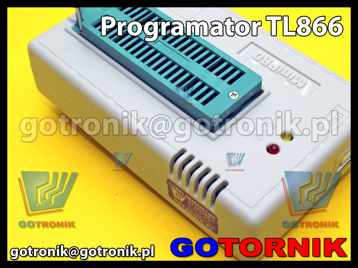 TL866A programator pamięci uniwersalny EPROM, FLASH, Serial eeprom, pamięci szeregowych, SPI, MicroWire, I2C, UV