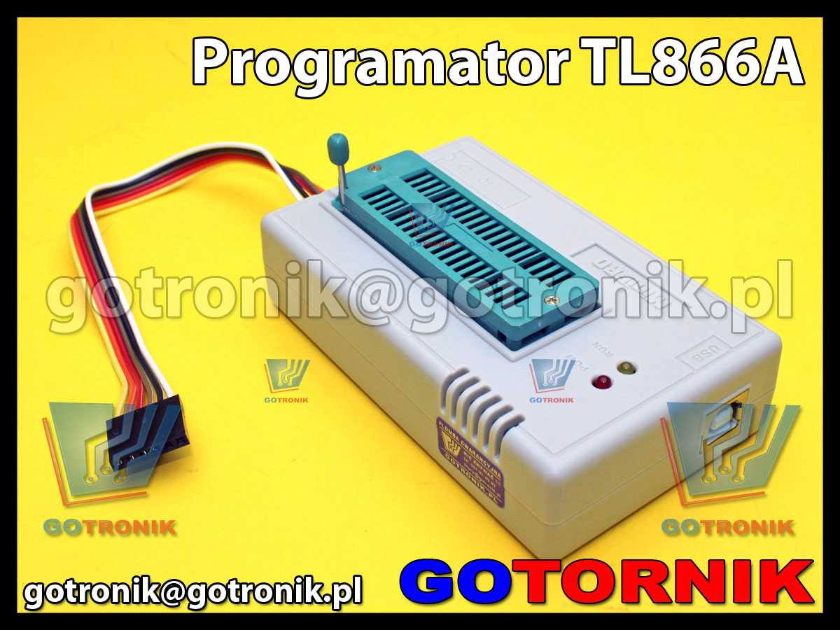 TL866A programator pamięci uniwersalny EPROM, FLASH, Serial eeprom, pamięci szeregowych, SPI, MicroWire, I2C, UV