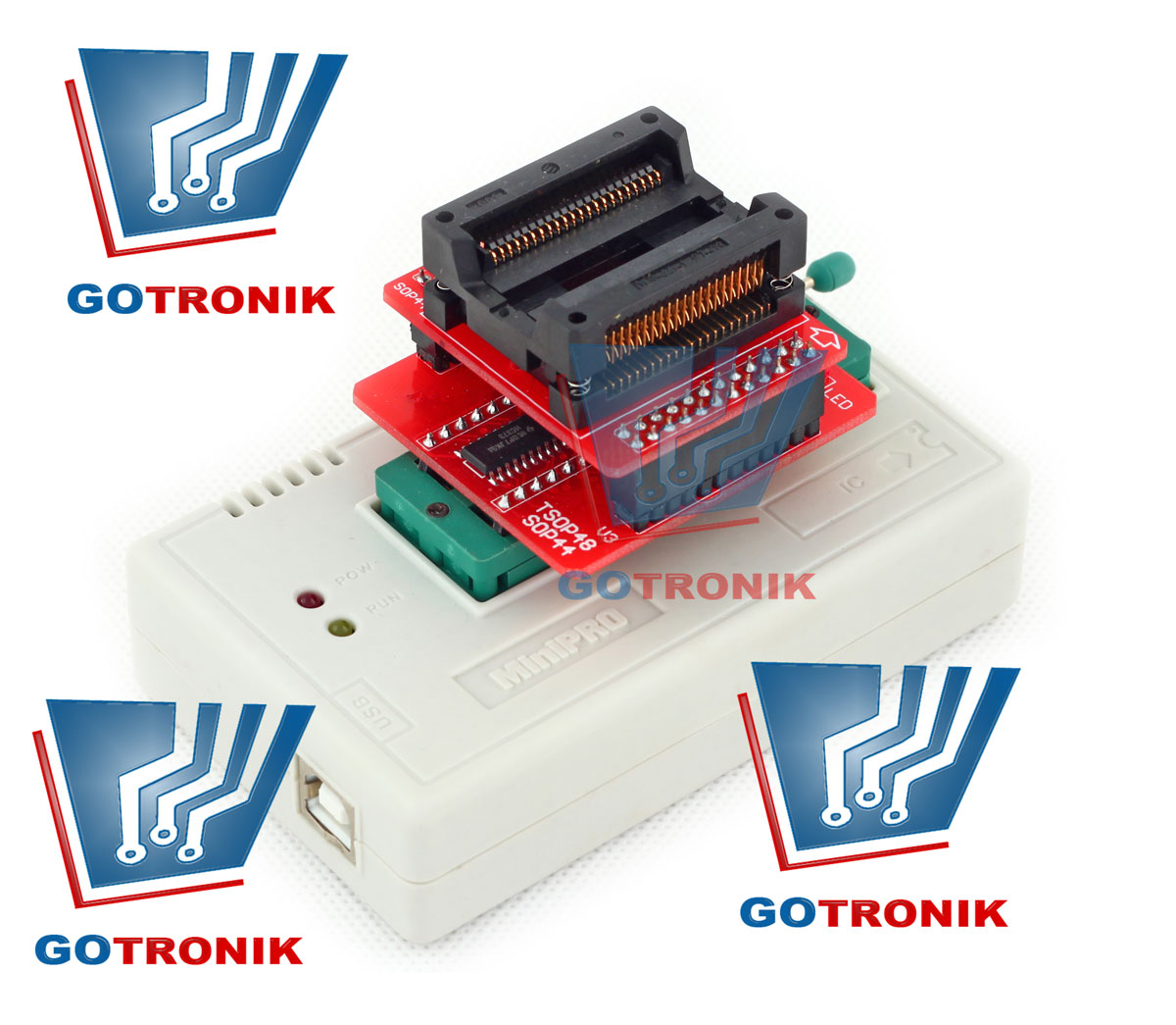 Adaptery do programatora TL866 SOP TSOP PLCC