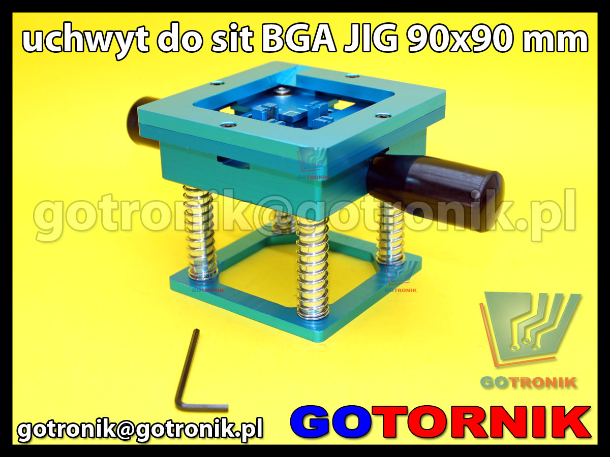 Uchwyt do sit BGA stolik JIG 90x90mm - stacja do napraw