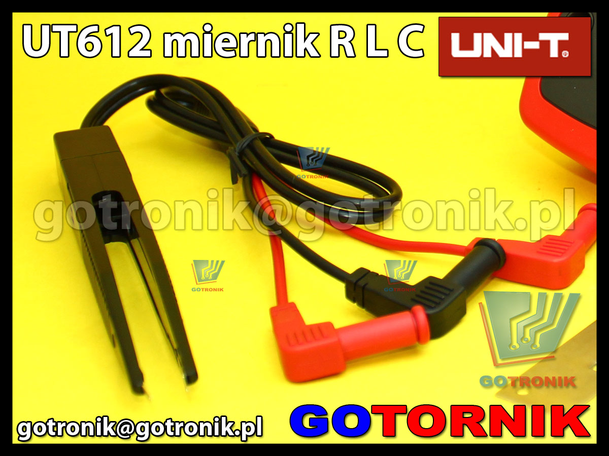 UT612 miernik RLC pojemności indukcyjności rezystancji USB Uni-t