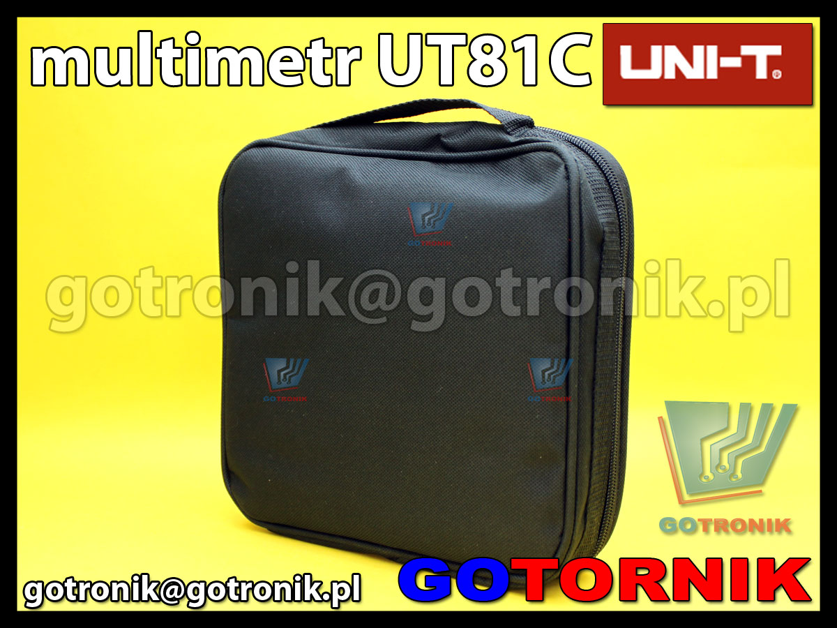 UT81C multimetr cyfrowy USB z wbudowanym oscyloskopem 16MHz produkcji Uni-T