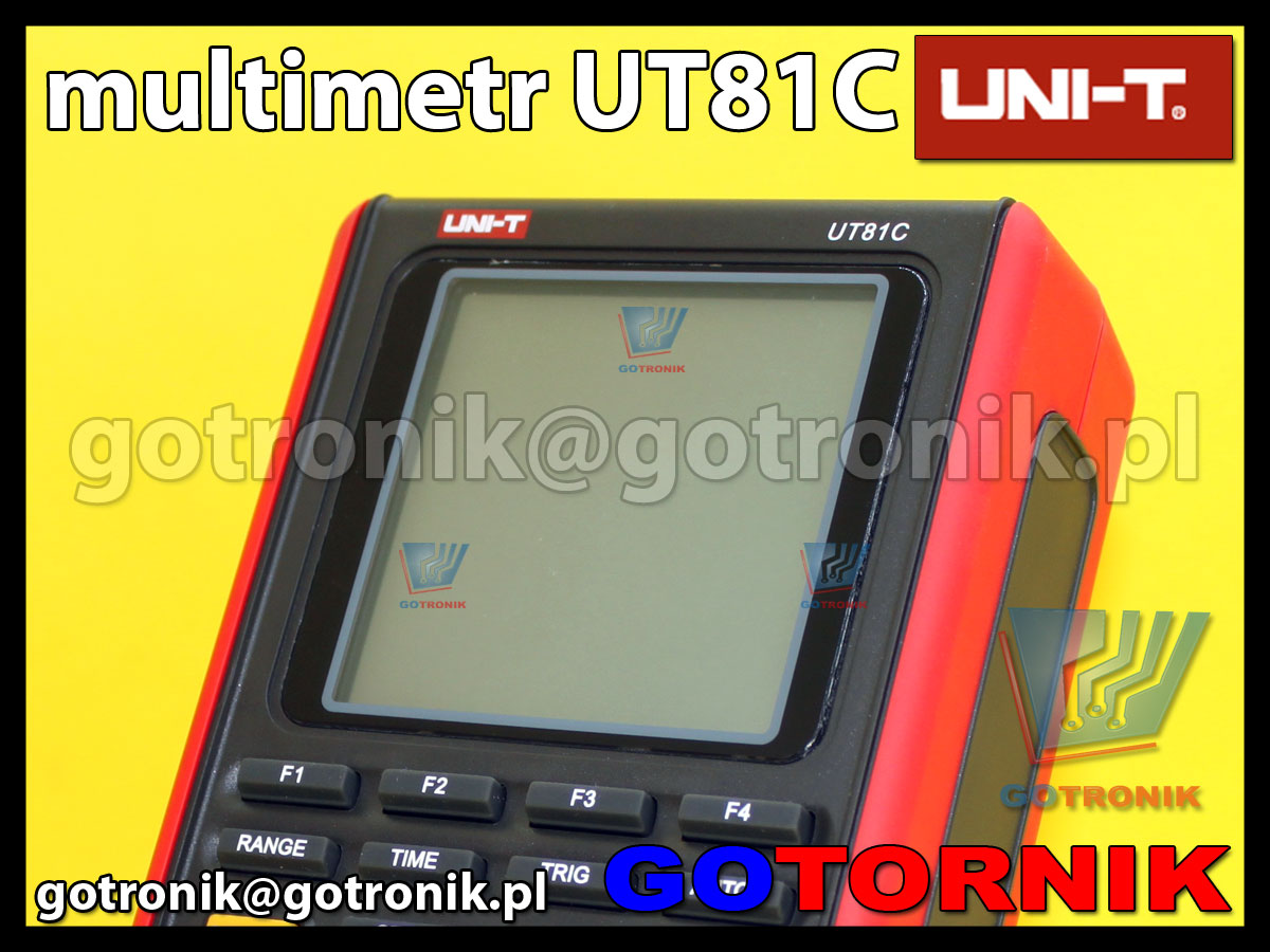UT81C multimetr cyfrowy USB z wbudowanym oscyloskopem 16MHz produkcji Uni-T