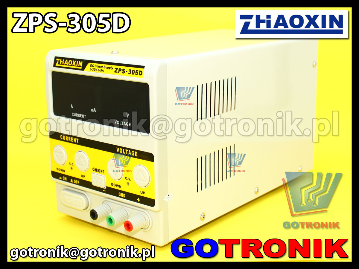 ZPS-305D ZPS305D zasilacz laboratoryjny zhaoxin 0-30V 5A regulowany 