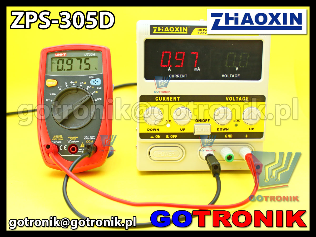 ZPS-305D ZPS305D zasilacz laboratoryjny zhaoxin 0-30V 5A regulowany 