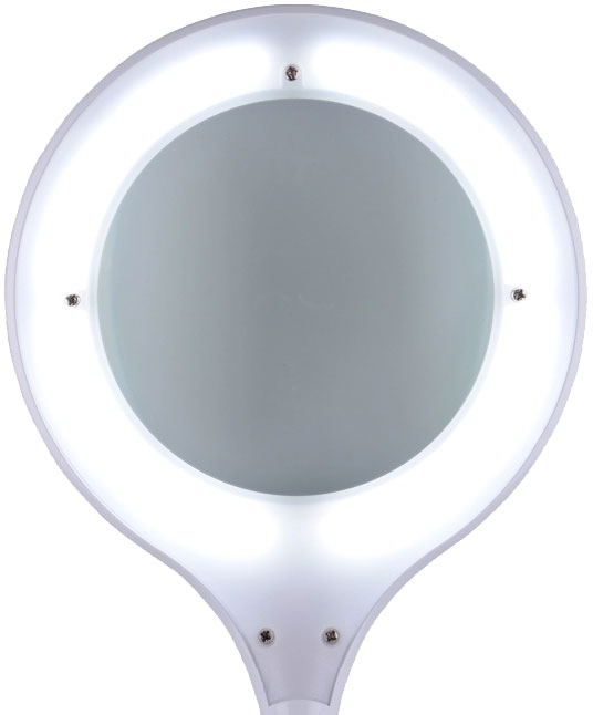 LAM-036, lampa z lupą 5d, lampa 9101LED-A-C, lampa ze szkłem powiększającym, lupa z podświetleniem, lupa z oświetleniem, lampa z powiększeniem,