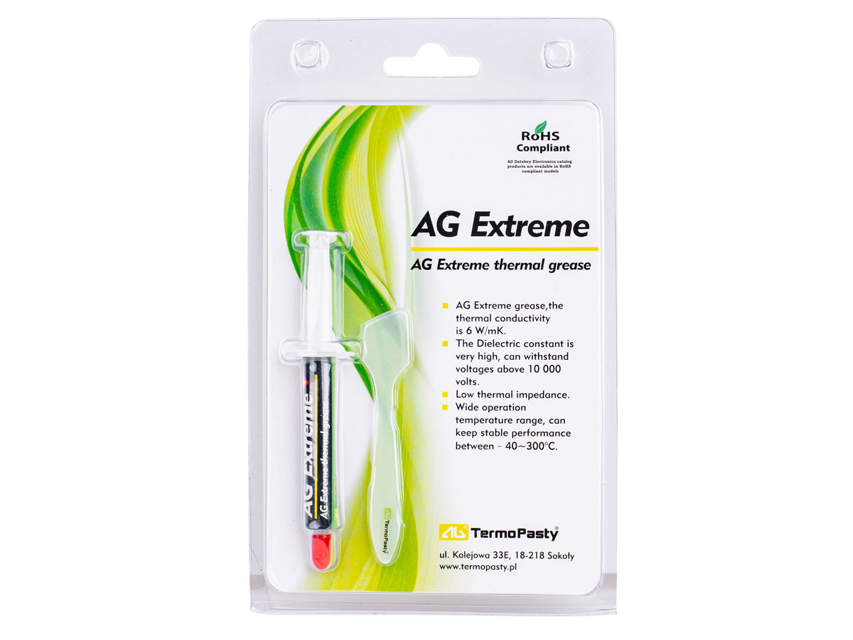 Pasta termoprzewodząca AG Extreme 3g 6 W/mk AGT-108
