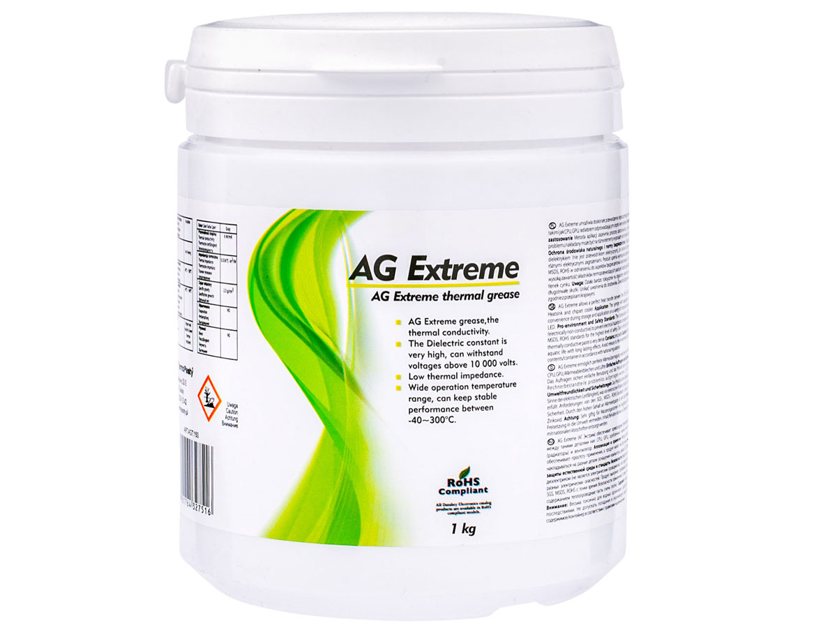 Pasta termoprzewodząca AG Extreme 1kg 6 W/mk AGT-150
