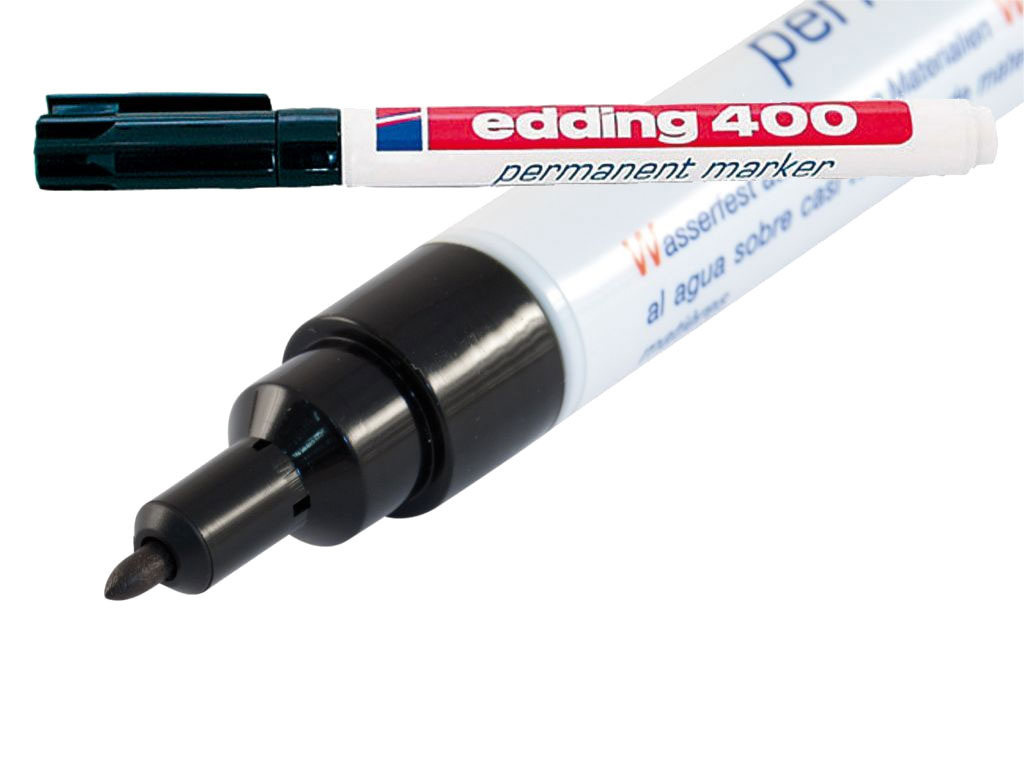 Marker permanentny Edding E-400 okrągła końcówka 1mm