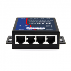 Konwerter szeregowy RS232 RS485 RS422 do Ethernet TCP IP 2 portowy Modbus