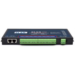 Konwerter szeregowy RS485 do Ethernet 8 portowy Mudbus RTU - TCP