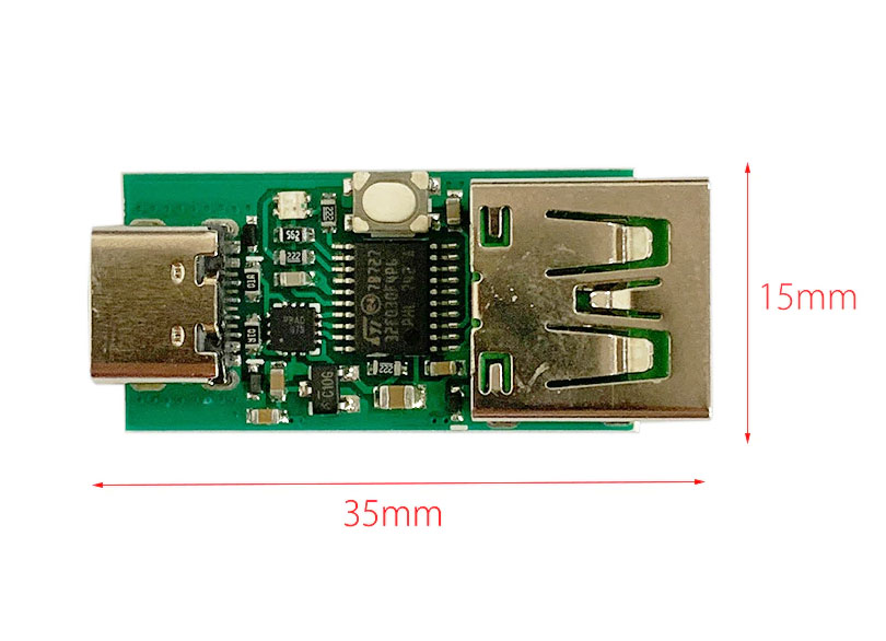 Wyzwalacz - tester dla ładowarek PowerDelivery USB typ C ZY12PDN YZXStudio BTE-1014
