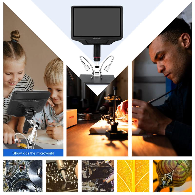 Mikroskop cyfrowy AD409 Andonstar LCD HDMI USB WiFi