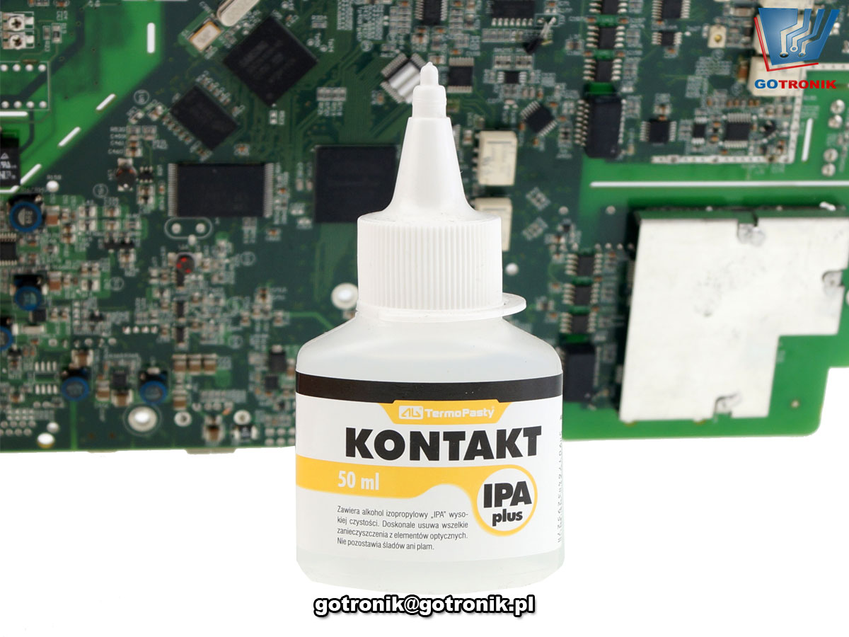 AGT-001 Kontakt IPA Plus 50ml oliwiarka alkohol izopropylowy do mycia elektroniki