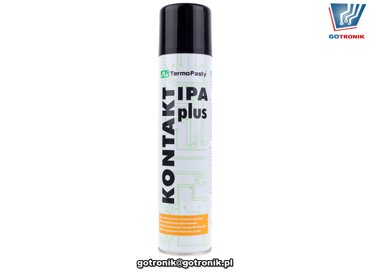 AGT-006 Kontakt IPA Plus 300ml aerozol spray alkohol izopropylowy do mycia elektroniki