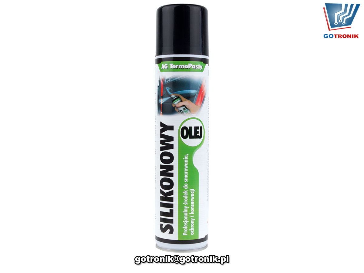 AGT-016 olej silikonowy aerozol spray lepki olej
