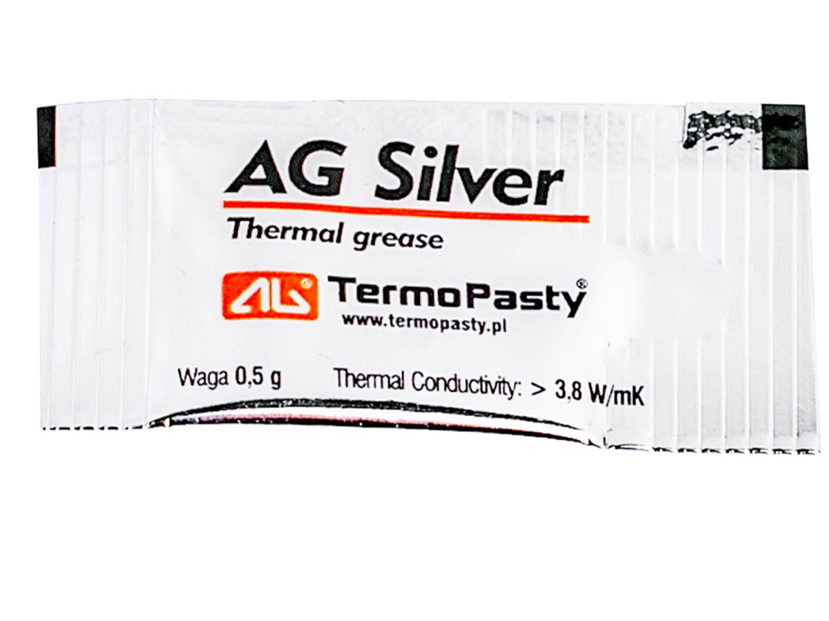 AG Silver 0,5g 3,8 W/mk pasta termoprzewodząca AGT-143