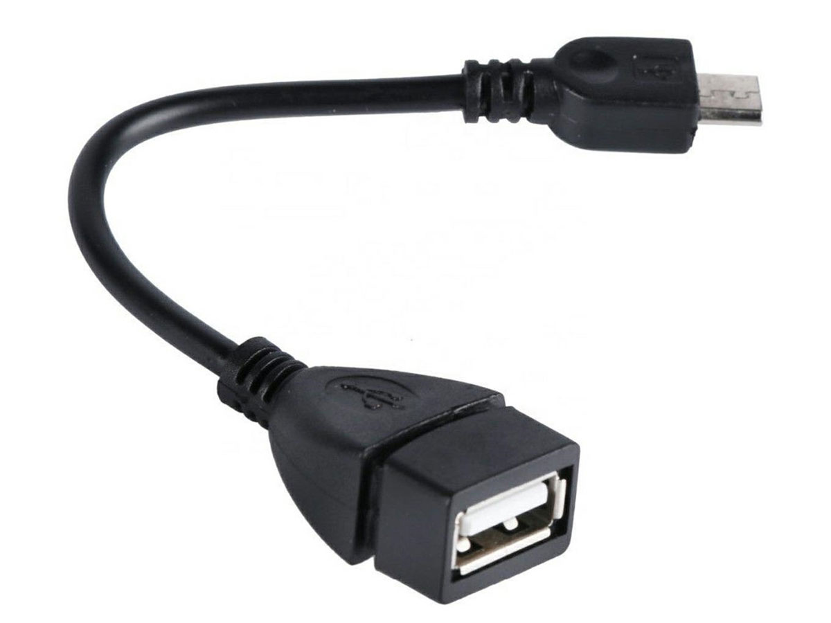 Adapter USB do Micro USB HOST OTG