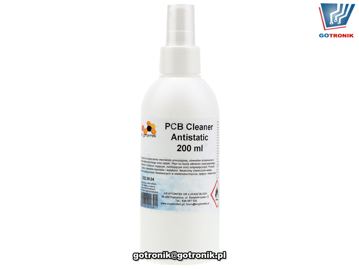 PCB Cleaner Antistatic środek do czyszczenia 200ml z atomizerem CHEM-045