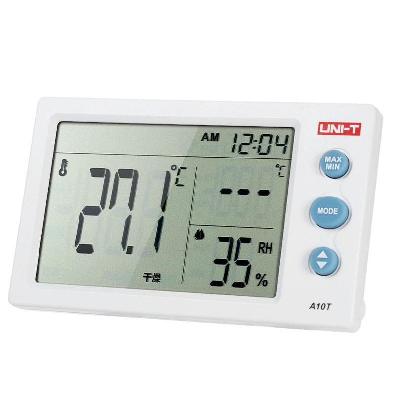 A10T stacja pogodowa termometr miernik temperatury wilgotnościomierz zegarek Uni-t