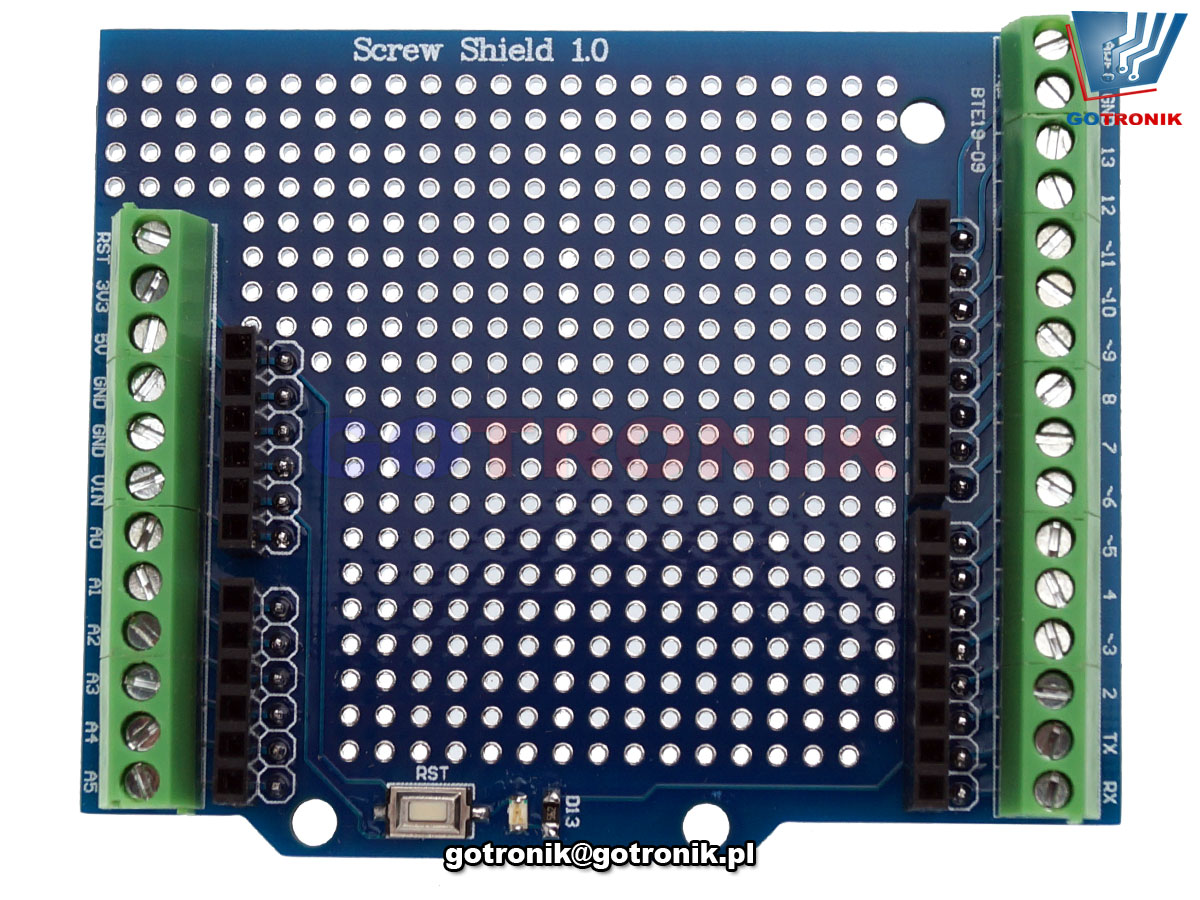 Screw Shield V1 dla Arduino - złącze śrubowe BTE-913