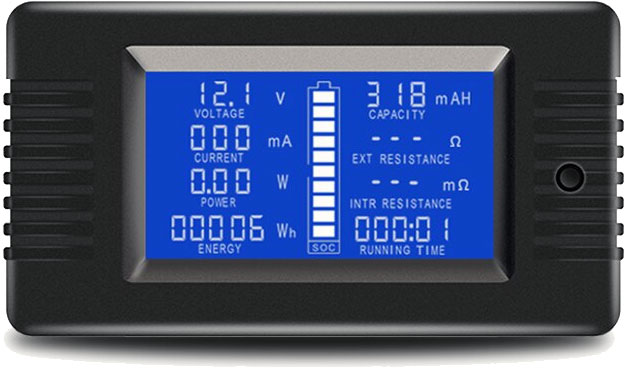 wielofunkcyjny miernik PZEM-015 panelowy z cyfrowym wyświetlaczem LCD BTE-1010