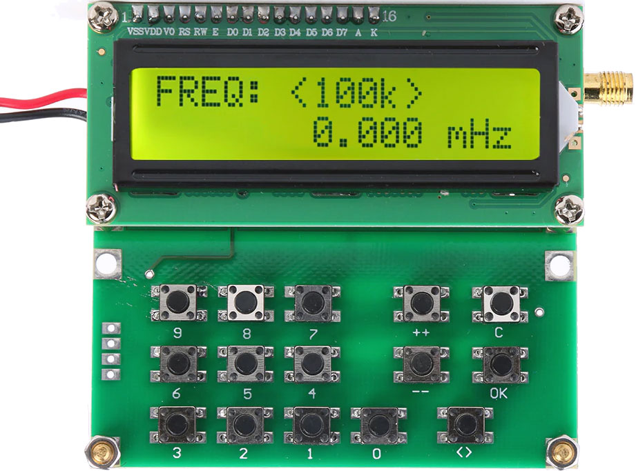 ADF4351 regulowany generator częstotliwości RF VFO 35MHz – 4GHz RF BTE-1032