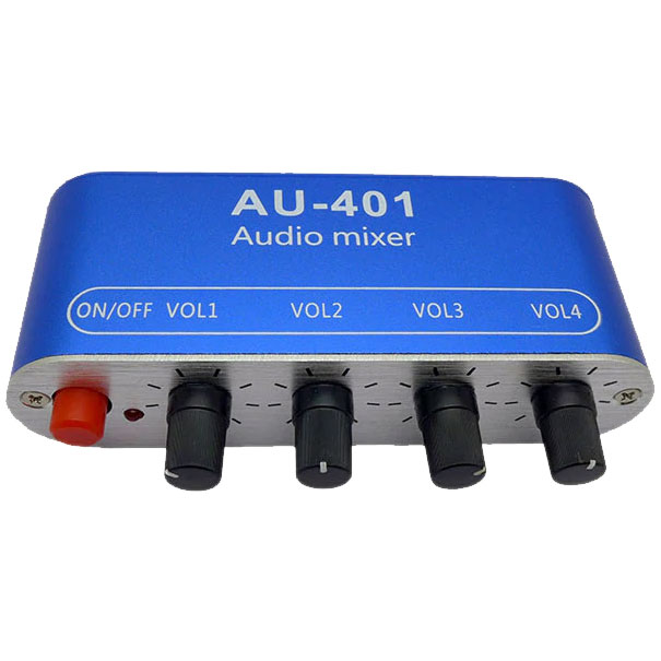 Mikser audio stereo 4 kanałowy AU-401 BTE-297