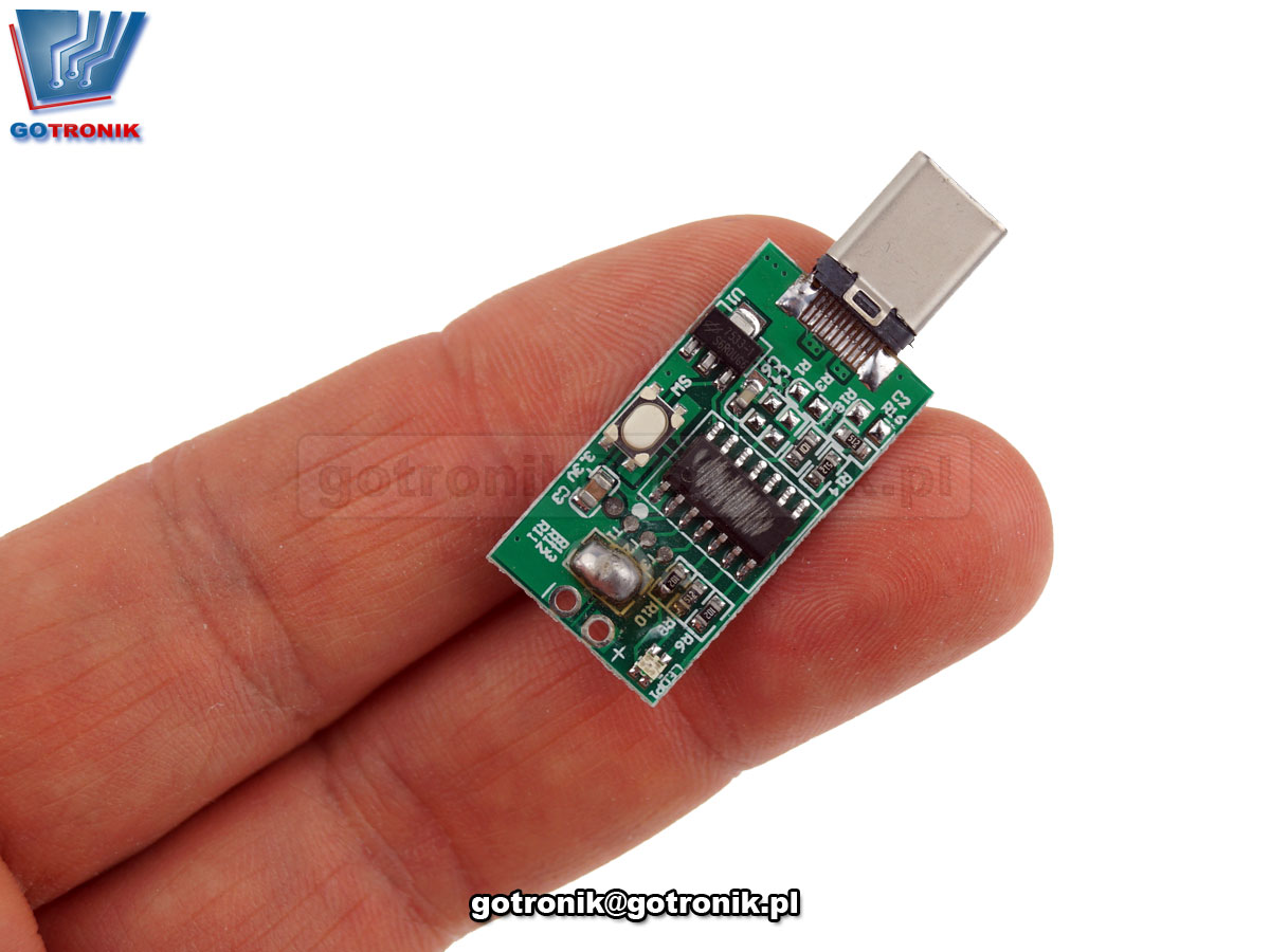 Wyzwalacz - tester dla ładowarek USB PD Xiaomi 5V 9V 12V 15V 20V BTE-671