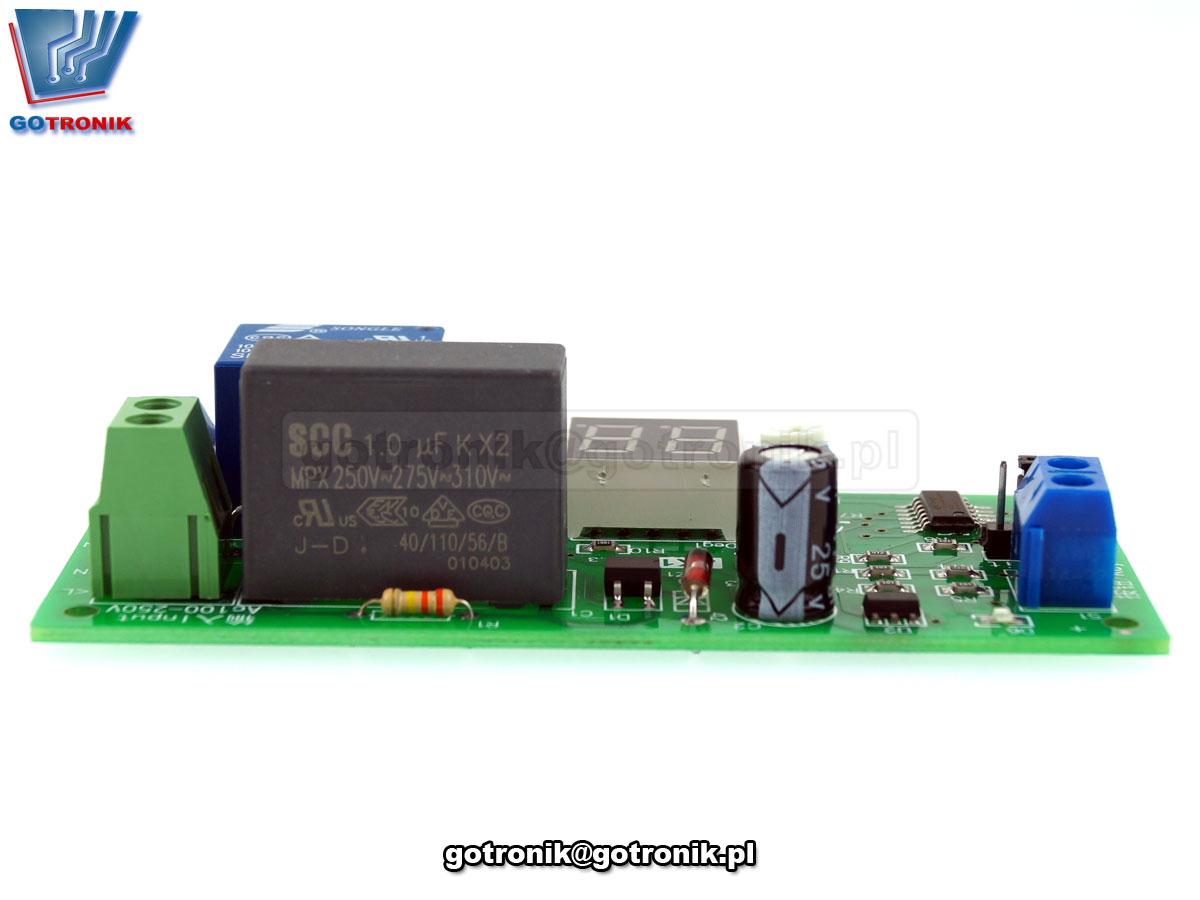 BTE-771 JK13 moduł czasowego przekaźnika opóźnione włączenie wyłączenie układ czasowy timer