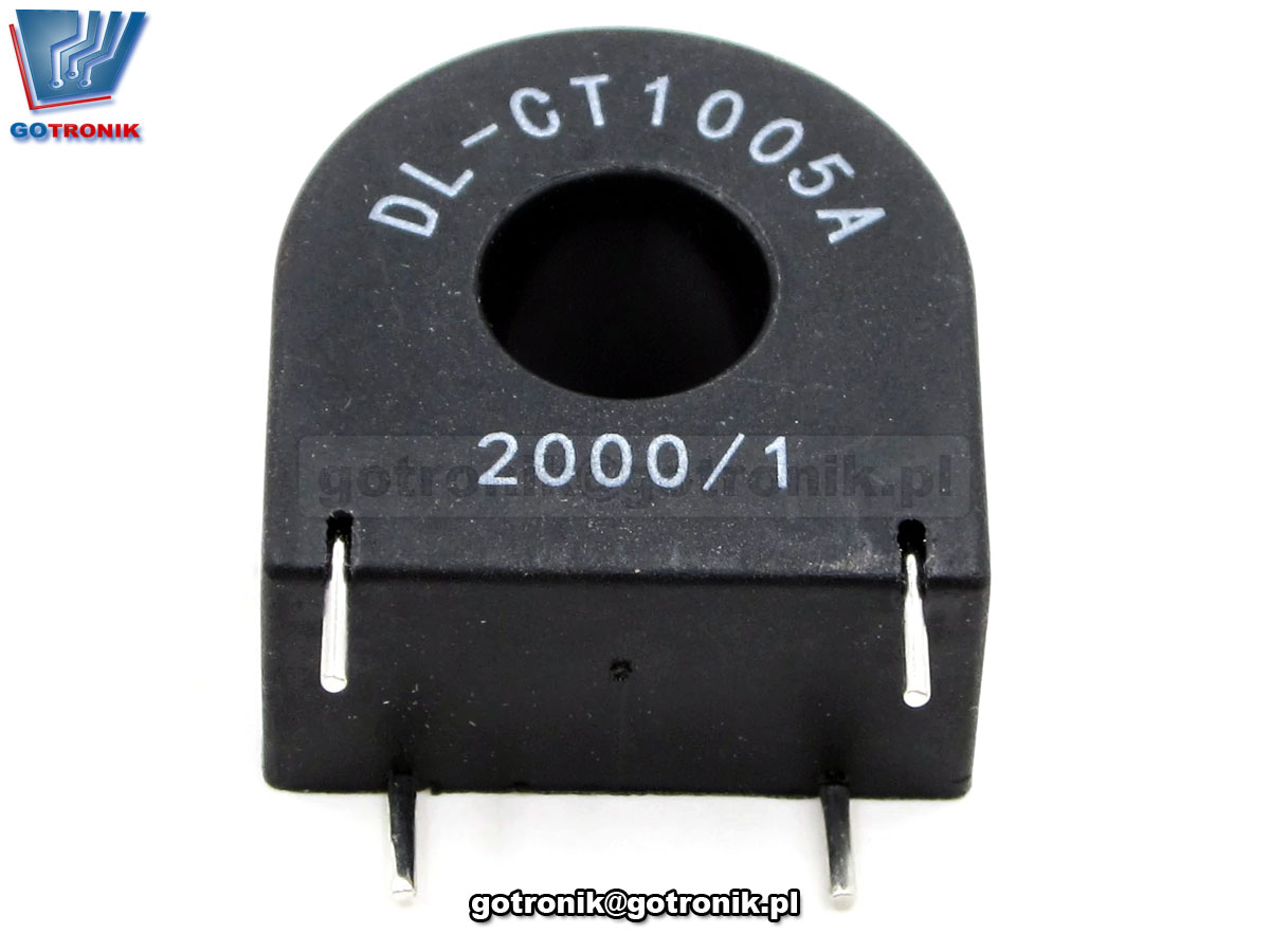BTE-755 Mini transformator - przekładnik prądowy DL-CT1005A 