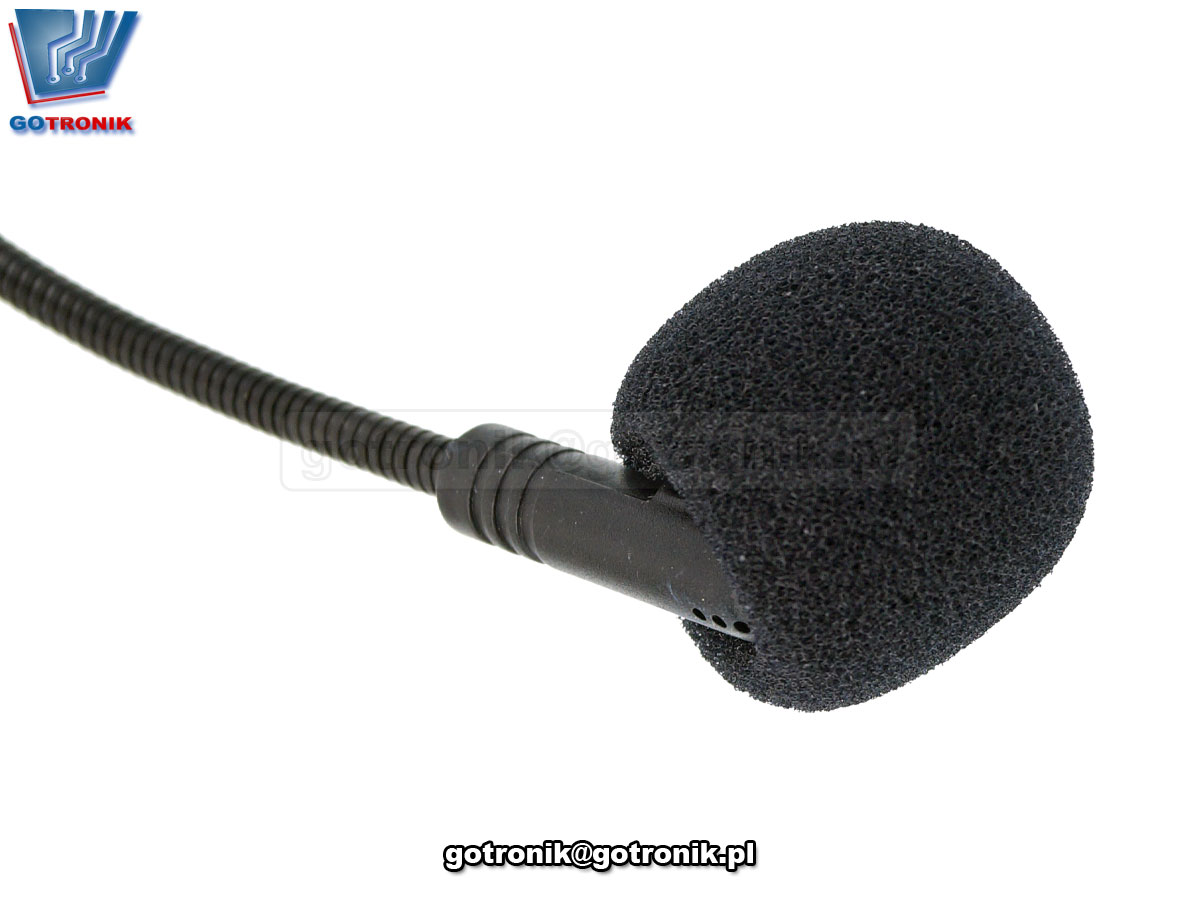 mikrofon nagłowny wtyk jack 3,5mm mono