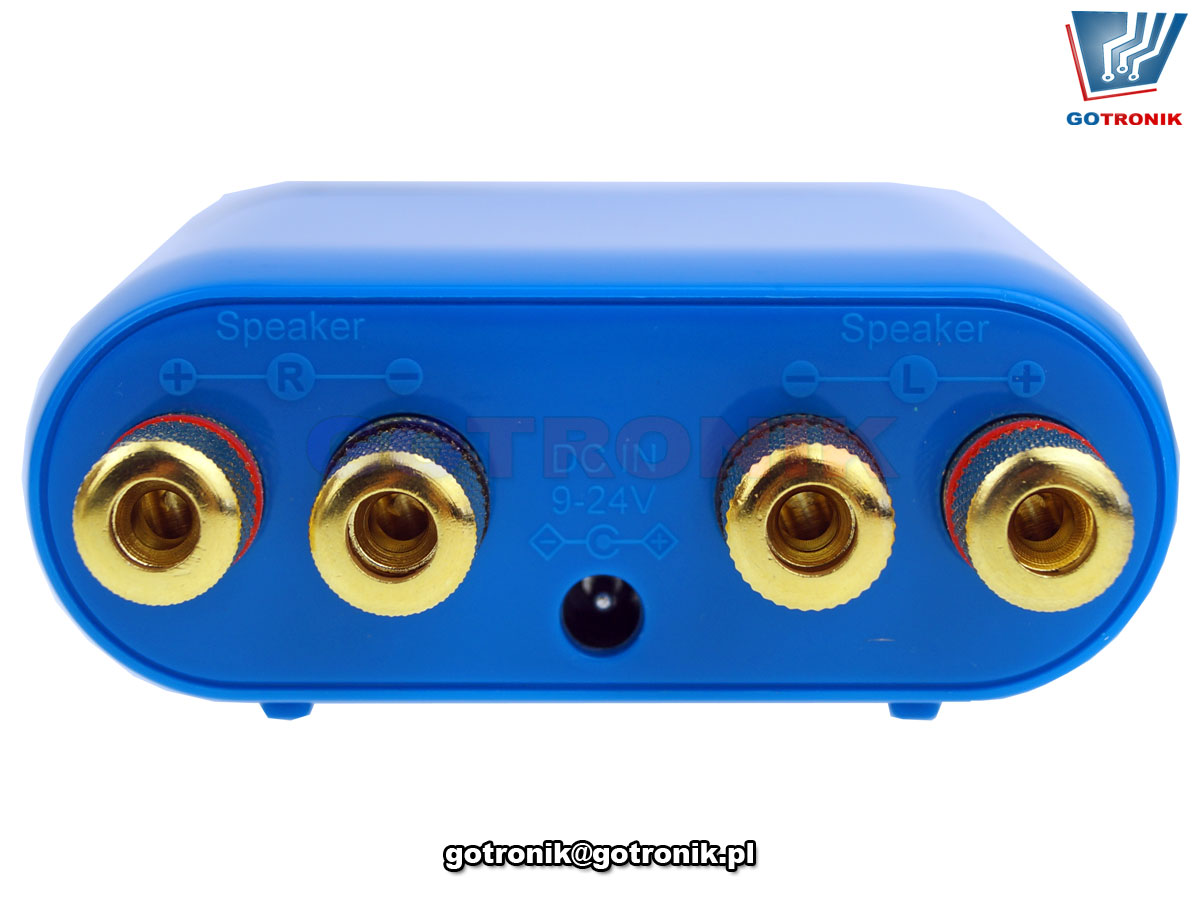 wzmacniacz audio akustyczny 2x50W Bluetooth USB aux in jack wskaźnik wysterowania VU BTE-856