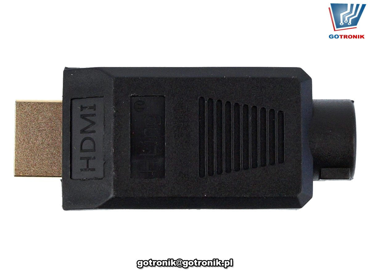 Wtyk HDMI z szybkozłączem w obudowie BTE-897