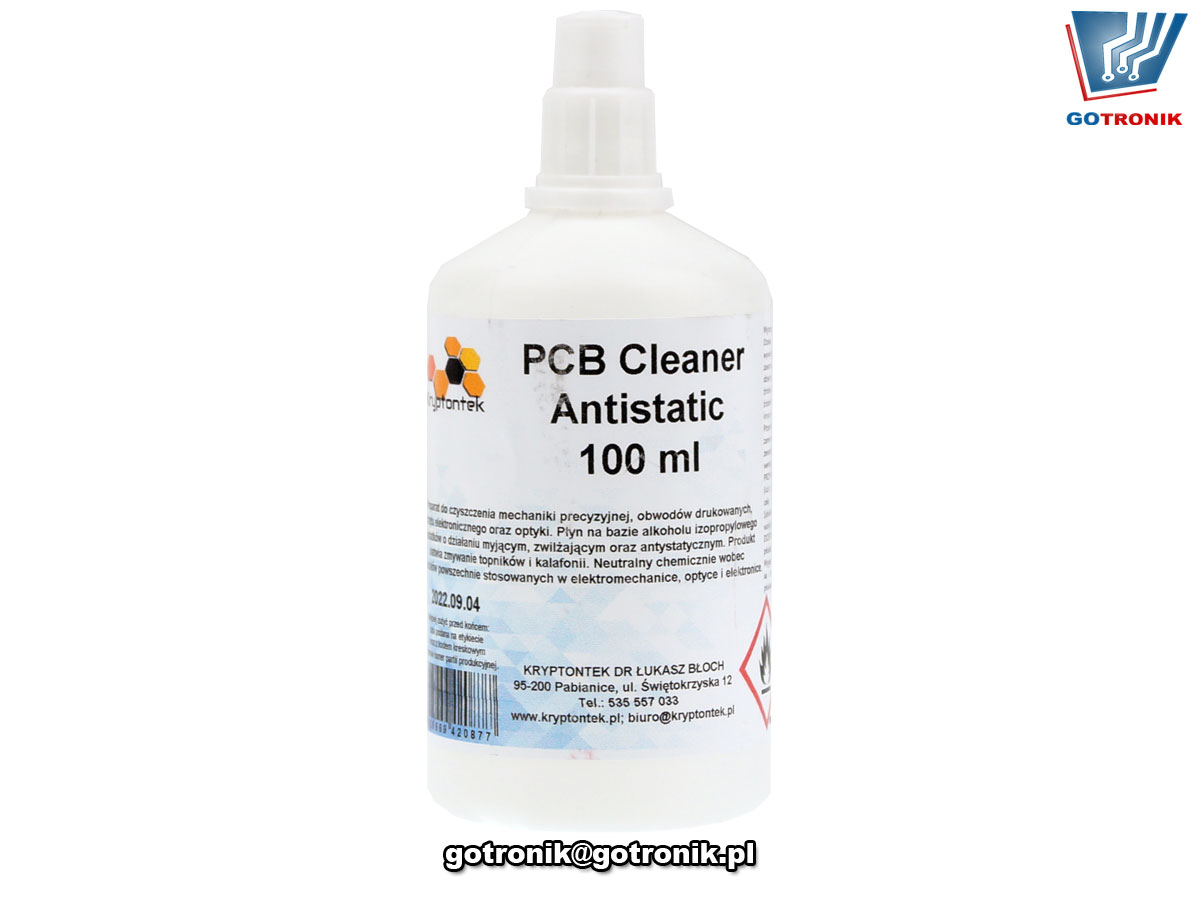 PCB Cleaner Antistatic środek do czyszczenia 100ml z zakraplaczem CHEM-042