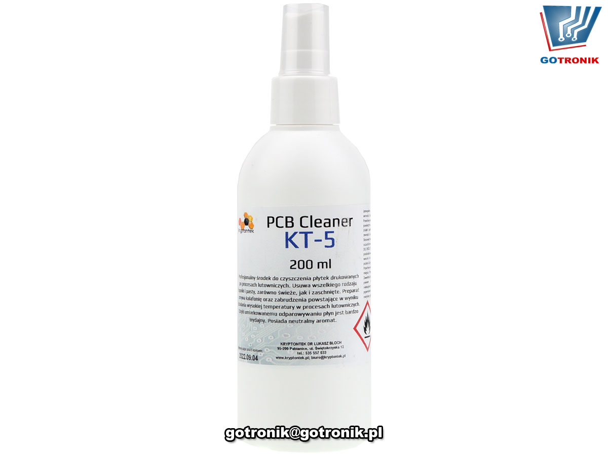 PCB Cleaner KT-5 środek do czyszczenia płytek drukowanych 200ml CHEM-026 