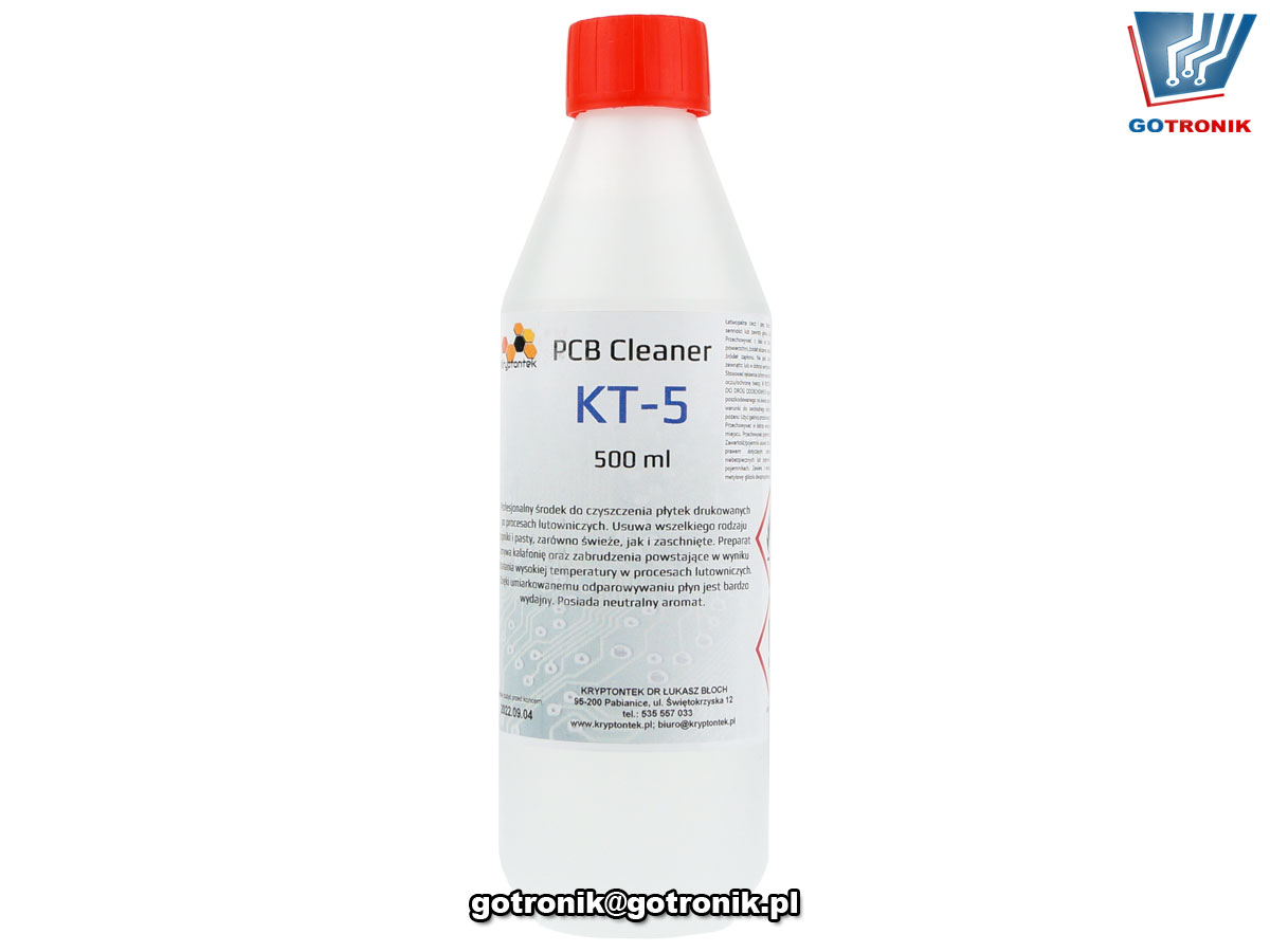 PCB Cleaner KT-5 środek do czyszczenia płytek drukowanych 500ml CHEM-030 