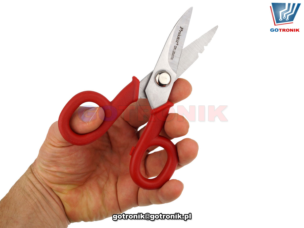 Nożyczki dla elektryków 145mm DK-2047N