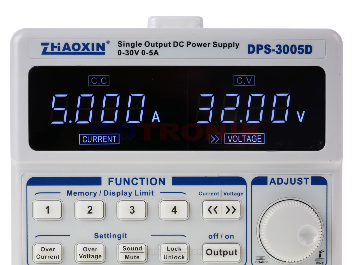 DPS-3010DU programowalny zasilacz laboratoryjny DPS3010DU Zhaoxin interfejs USB do PC