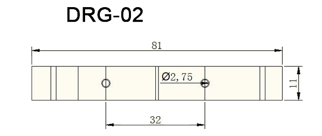 DRG-02 uchwyt mocujący na szynę DIN 35mm Z317