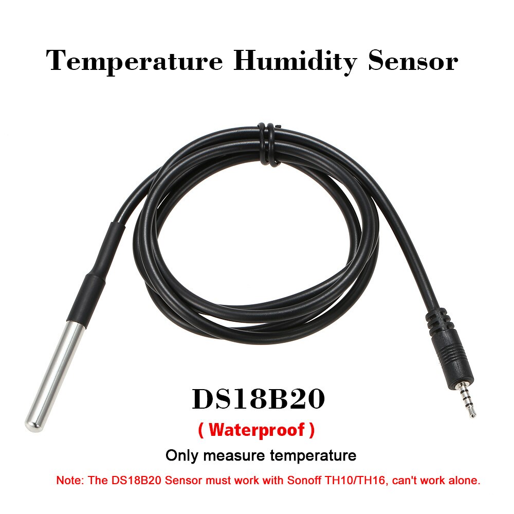 Sonoff Sensor DS18B20 wodoodporny czujnik temperatury dla TH10/16 IM160712003