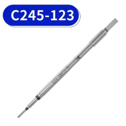 C245-123 grot do lutownic  z kolbą T245 prostopadłościan 4mm
