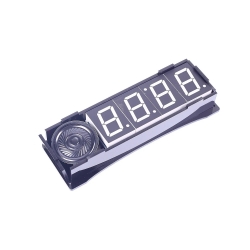 Zegar z budzikiem i termometrem do samodzielnego montażu KIT DIY