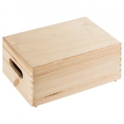 Szkatułka pudełko drewniane organizer skrzynka 300x200x150mm