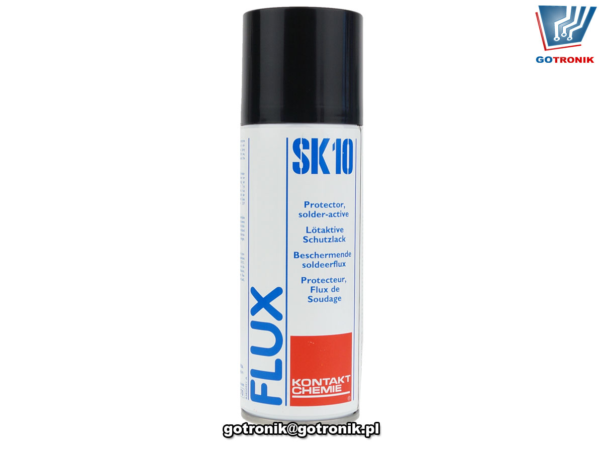 FLUX SK10 200ml topnik kalafonia w aerozolu Kontakt Chemie