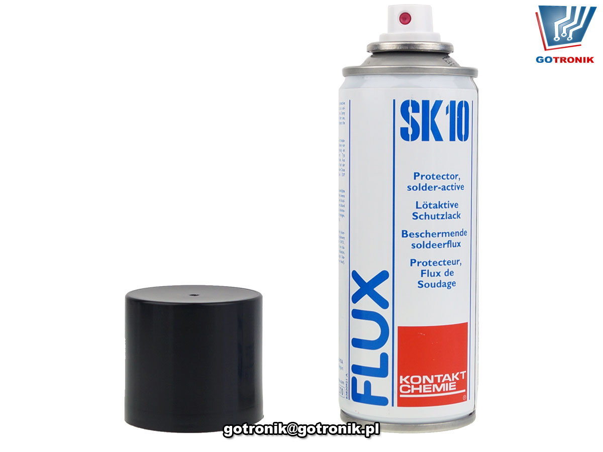 FLUX SK10 200ml topnik kalafonia w aerozolu Kontakt Chemie