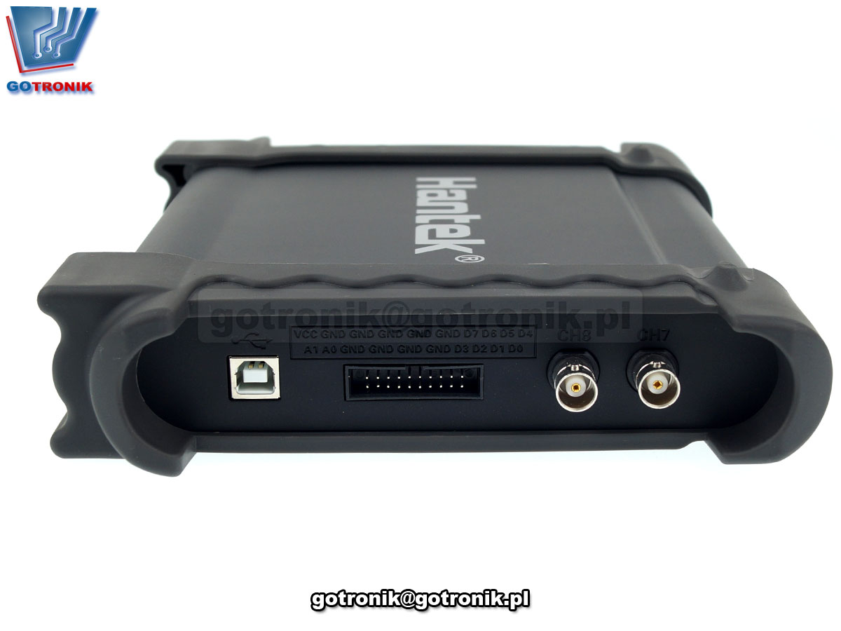 Hantek1008B oscyloskop cyfrowy USB przystawka do pomiarów w motoryzacji diagnostyka auta