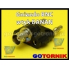 Adapter - przejściówka gniazdo BNC na 2x wtyk banan 4mm